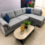 Tarkhaan Premium Fabric Corner Sofa Set - Arman Furnitures