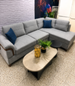 Tarkhaan Premium Fabric Corner Sofa Set - Arman Furnitures