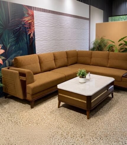 Royal Haven Corner Sofa Set – Premium Luxury L-Shape Sofa – Arman Furnitures