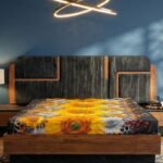 Aurex Patex Bed | Premium Lamination Finish | Modern Luxury Bedroom Furniture | Arman Furnitures
