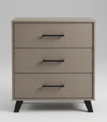 Modern Minimalist 3-Drawer Accent Chest & Bedside Dresser - Image 2